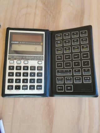 Casio Fx - 450 Solar Cell Scientific Calculator Vintage