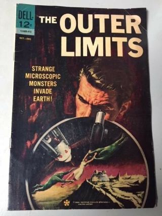 Vintage Comic Book 1964 The Outer Limits Dell