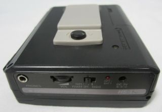 Vintage Aiwa HS - TS1 Portable Digital Tuning AM/FM Cassette Tape Player - Black 3