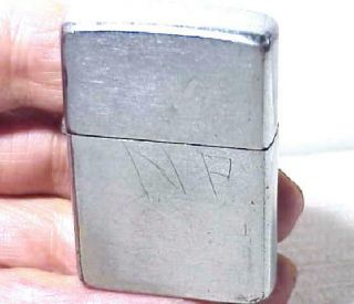 Vtg 1953 Zippo Pat.  Pend Lighter,  Pat.  2517191