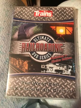 Trains Ultimate Railroading Dvd Series The West End: Csx 