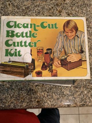 Cut Bottle Cutter Kit Vintage Glass Cutter
