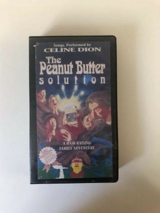 The Peanut Butter Solution Vhs Celine Dion Michael Rubbo 1985 Vintage 80s Movies