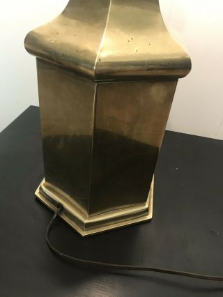 Vintage Stiffel Style Table Lamp - Brass