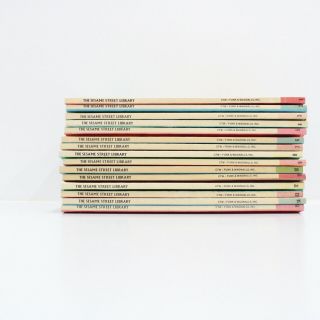 The Sesame Street Library Complete Children 15 - Volume Vintage Book Set 705