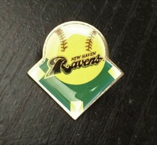 Haven Ravens Minor League Baseball - Lapel Pin - Vintage 1990s