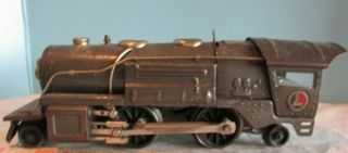 Vintage Lionel Train O Gauge Pre War 259e Gunmetal Gray Locomotive Engine