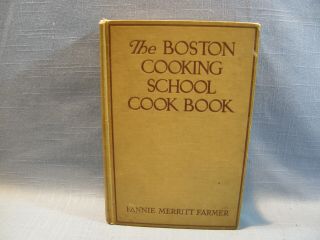 The Boston Cooking School Cookbook,  1931 Hardback