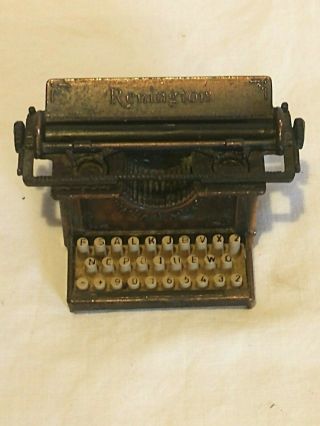 Vintage Remington Typewriter Metal Die Cast Pencil Sharpener,  Hong Kong