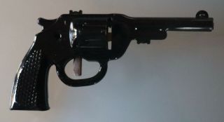 11/26 Vintage 1950 ' s Marx Pressed Steel Toy Target Pistol w/Darts Box 2