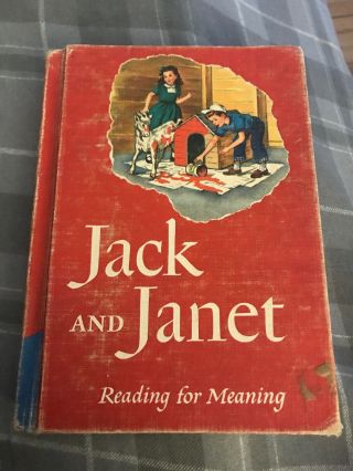Jack And Janet,  Reading For Meaning,  Houghton Mifflin,  1957
