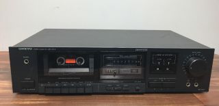 Onkyo Vintage Stereo Cassette Tape Deck Ta - 2017 Not Fast Ship