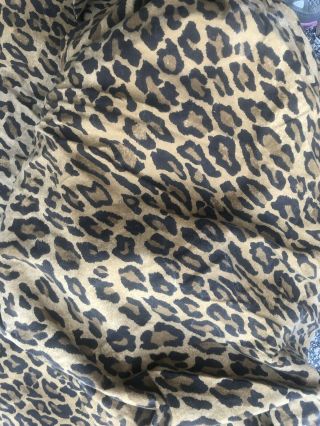 Vintage Ralph Lauren Aragon Leopard Full Sheet Set & Pillowcases USA 3