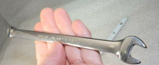 3/8 " Combo Wrench Snap On Oex12 12pt Usa Vintage Patent Numbers