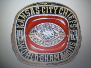 1969 Kansas City Chiefs " Bowl Iv Championship " Ring - Mcvea