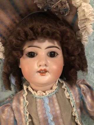 Antique 22 " French Doll - Mark On Head 4