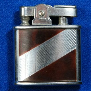 Vintage C.  1950 Ronson Standard Lighter In Brown Enamel - Unengraved
