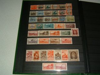 41 Vintage Saar Sarre Saargebiet Stamps