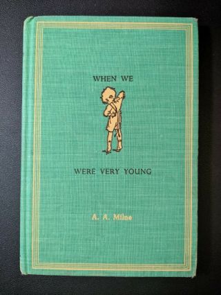 When We Were Very Young,  A.  A.  Milne,  1961