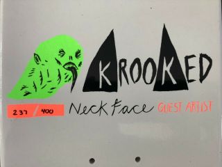 Krooked x Neckface Guest Mark Gonzales nos Skateboard deck rare 3