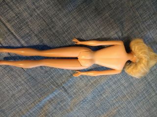 Lovely Ooak Reroot Side Part American Girl Barbie w/Straight Leg Body 2
