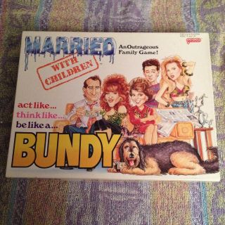 1990 Married With Children Complete Board Game - Vintage 90 