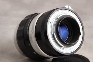 Vintage Nikkor Q 13.  5cm F/3.  5 NON AI Nikon Lens,  But AS - IS 3