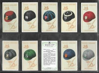 Carreras 1929 (emblems) Full 50 Card Set  School Emblems