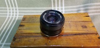 Vintage Rikenon 35mm F2 1:2.  8 Lens From Ricoh