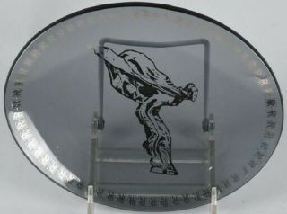 Vintage Rolls Royce Flying Lady Candy Dish - Oval