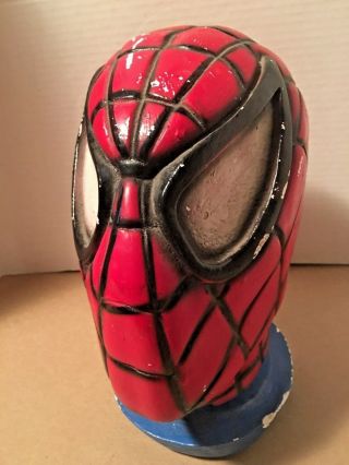 Vintage Spiderman Head Piggy/coin Bank