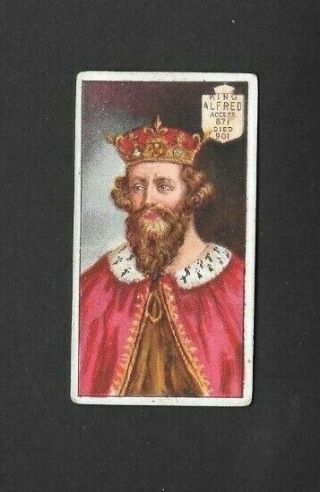 Singleton & Cole 1902 Scarce (royalty) Type Card " Alfred - Kings & Queens
