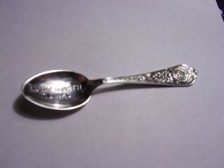 Vintage Fort Worth Texas Sterling Silver Souvenir Spoon.  45 Oz.