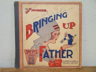 Bringing Up Father 1931 Series 20 Cupples&leon Comic Strip Book 1930s Vtg