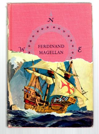 1957 Hb/dj World Landmark Books W - 31 Ferdinand Magellan/first Printing