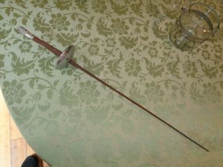 Vintage Fencing Epee Foil Sword B