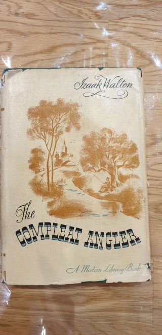 Izaak Walton The Compleat Angler (modern Library Edition)