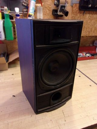 Vintage Klipsch Speakers Ksb 3.  1 - Rosewood - Single Speaker - No Grille