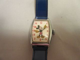 Vintage Mickey Mouse Watch - Walt Disney Productions - 1970 