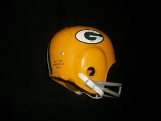Green Bay Packers Rawlings BNFL Vintage Youth Large Plastic Helmet 5.  75 2