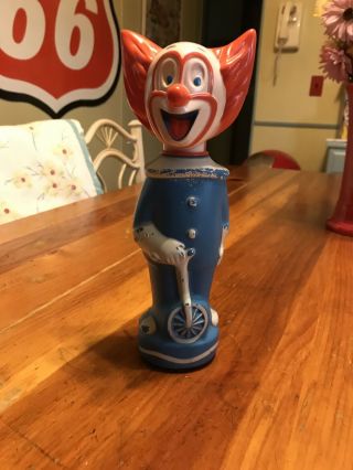 Vintage " Bozo The Clown " Soaky Bottle