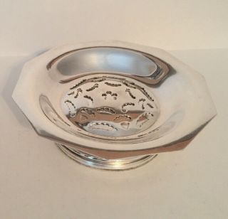 French Coquillor Glace Silver Plated Butter Dish Made In France Curler