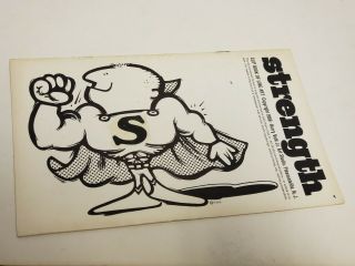 Vtg 1960 ' s 3 HARRY VOLK Jr.  Full Clip Books Line Art - Strength,  Science,  Sports 2