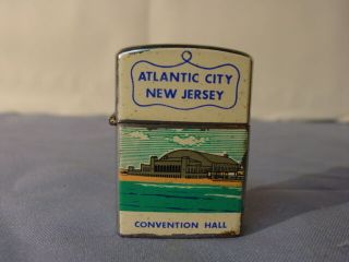 Vintage Atlantic City Jersey Convention Hall Souvenir Lighter Marked Japan