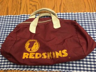 Vintage Retro Washington Redskins Duffle Gym Bag