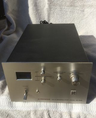 Vintage Pioneer Cd - 4 Demodulator Qd - 240 Cd4 Qd 240