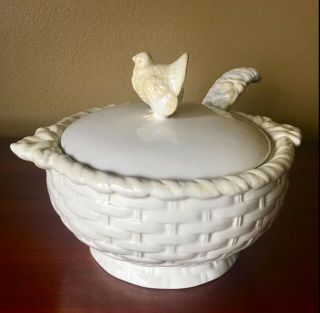 Gravy Boat Ceramic Vintage Thanksgiving Turkey