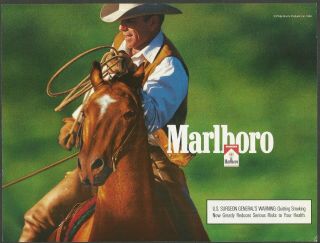 Marlboro Cigarettes 1999 Print Ad