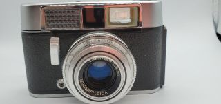 Vintage 1960s Voigtlander Vito CLR 35mm Rangefinder Camera,  Case Germany 2