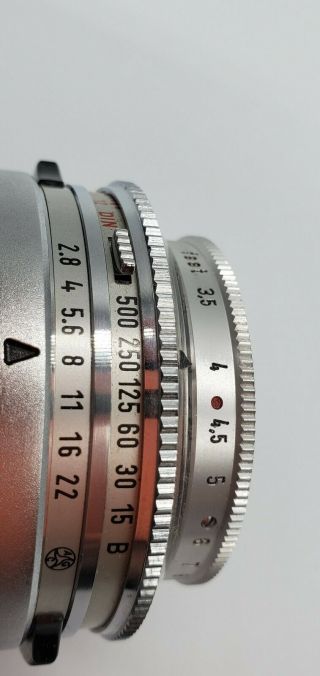 Vintage 1960s Voigtlander Vito CLR 35mm Rangefinder Camera,  Case Germany 3